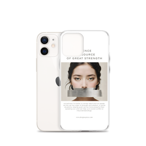 Silence Lao Tzu iPhone Case