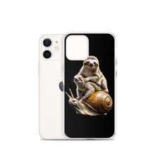 Sloth Riding A Snail iPhone Case