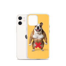 Bulldog X-Tape Yellow iPhone Case