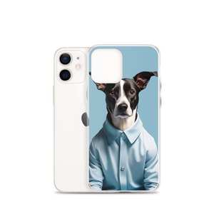 Sad Dog Blue iPhone Case