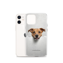 Smile Dog Peep iPhone Case