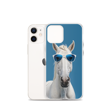 Cool Blue Horse iPhone Case