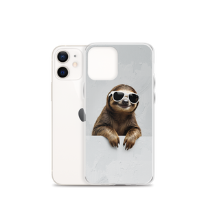 Cool Smiling Sloth iPhone Case