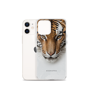 Silent Tiger Head iPhone Case