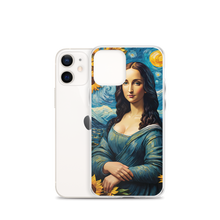 Monalisa Painting in Van Gogh Style iPhone Case