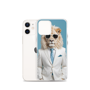 Funky White Lion iPhone Case