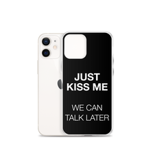 Just Kiss Me (Funny) iPhone Case