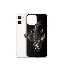 Minimalism Copperplate Art Fish iPhone Case