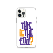 IS/THIS IS THE END? Purple Yellow iPhone Phone Case