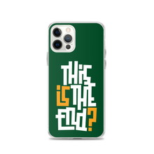 IS/THIS IS THE END? Forest Green iPhone Phone Case