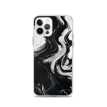 Black and White Fluid iPhone® Phone Case