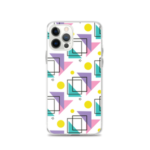 Memphis Colorful Pattern 02 iPhone® Phone Case