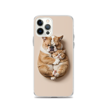 Cute Baby Cat and Dog Sleep iPhone Case