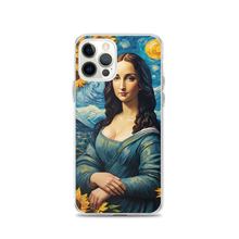 Monalisa Painting in Van Gogh Style iPhone Case