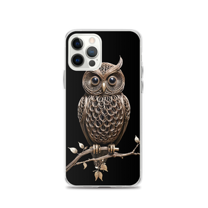 Owl Copper Art iPhone Case