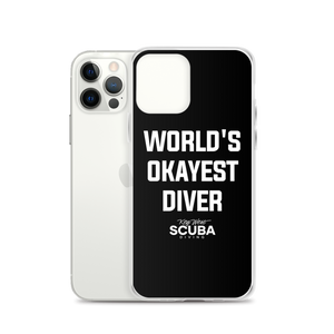 World's Okayest Diver Clear Case for iPhone®