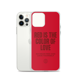 Red is the color of love iPhone® Phone Case