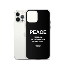 Freedom is the oxygen of the soul iPhone® Phone Case