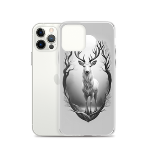 The Grayscale Deer iPhone Case