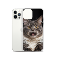 Shocked Cat Face iPhone Case