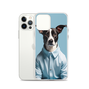 Sad Dog Blue iPhone Case