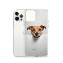 Smile Dog Peep iPhone Case