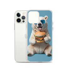 Polar Bear and Burger iPhone Case