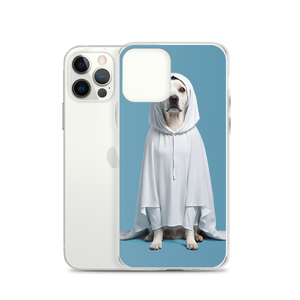 Dog in Ghost Costume iPhone Case