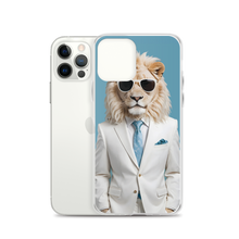 Funky White Lion iPhone Case