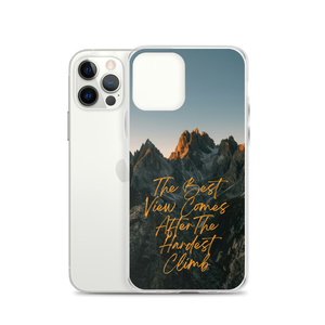 The Best View Comes iPhone Case