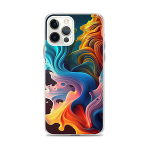 Colorful Swirl Background iPhone® Phone Case