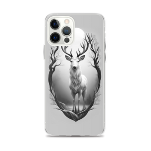 The Grayscale Deer iPhone Case