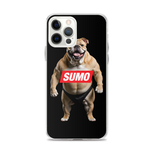 Sumo Bulldog Black iPhone Case