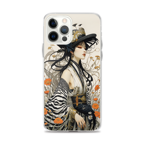 Mrs. Flora and Fauna iPhone Case