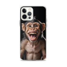 Happy Monkey Black iPhone Case