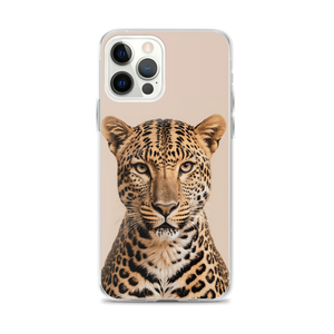 Leopard Potrait iPhone Case