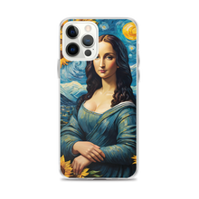 Monalisa Painting in Van Gogh Style iPhone Case