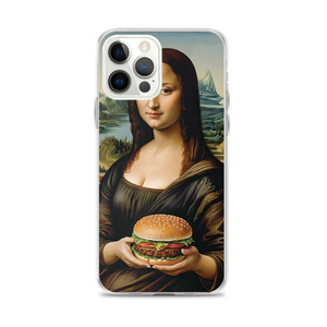 Monalisa Burger iPhone Case