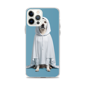 Dog in Ghost Costume iPhone Case