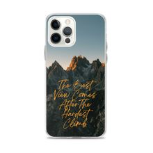 The Best View Comes iPhone Case