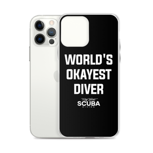 World's Okayest Diver Clear Case for iPhone®