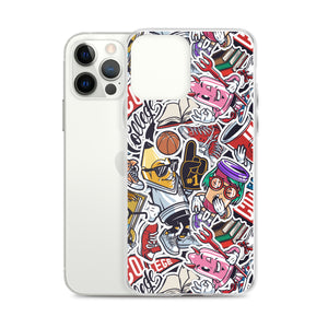 Street Art College Pattern iPhone Case