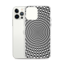 Vertigo Optical Illusion Background iPhone® Phone Case