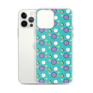 Memphis Colorful Pattern 01 iPhone® Phone Case