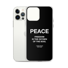 Freedom is the oxygen of the soul iPhone® Phone Case