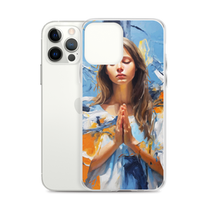 Pray & Forgive Oil Painting iPhone® Phone Case