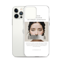 Silence Lao Tzu iPhone Case