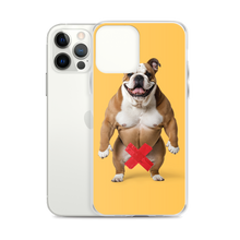 Bulldog X-Tape Yellow iPhone Case