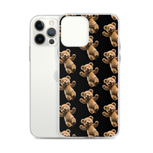 Happy Teddy Bear Pattern iPhone Case