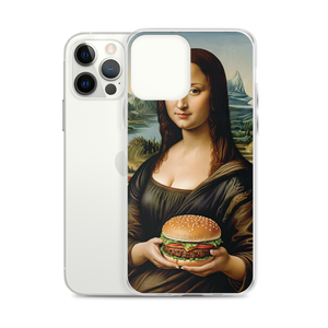 Monalisa Burger iPhone Case